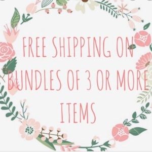 Bundle 3 or more for free shipping!